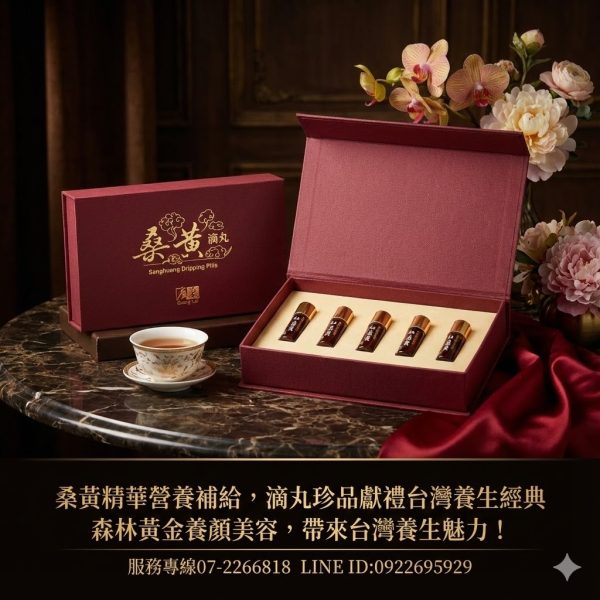 【廣采】頂級桑黃滴丸，森林黃金，滋補強身、調整體質、增強體力！桑黃滴丸，承襲千年智慧，健康維持、促進新陳代謝。  (每盒5瓶)